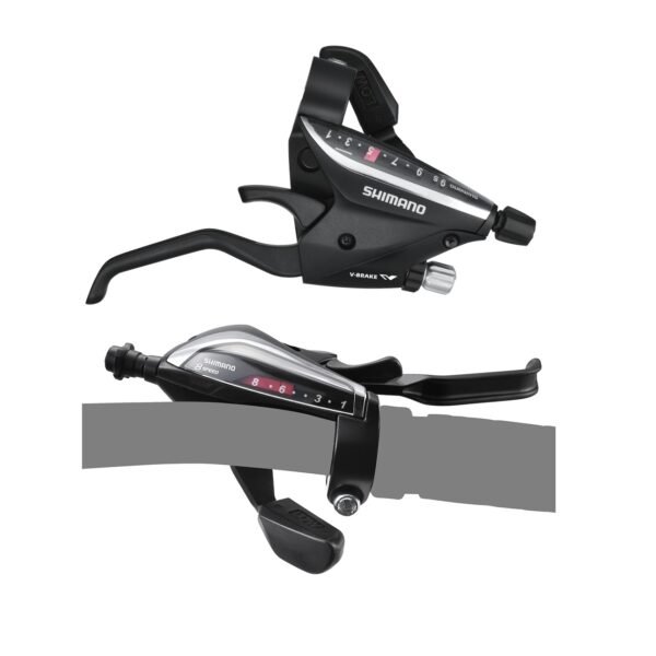 ΛΕΒΙΕΔΟΜΑΝΕΤΕΣ 9X3 ΤΑΧ. SHIMANO ST-EF65 V-BRAKE ΣΕΤ