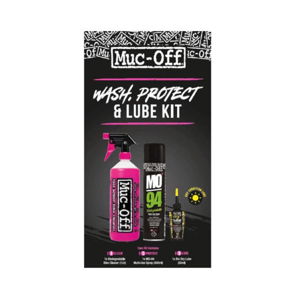 MUC OFF CLEAN PROTECT & DRY LUBE KIT