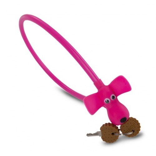 ΚΛΕΙΔΑΡΙΑ RFR CABLE LOCK HPS "DOG" PINK - 13320