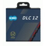 ΑΛΥΣΙΔΑ KMC DLC 12 BLACK / RED 126 LINKS