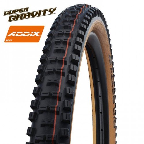 ΕΛΑΣΤΙΚΑ SCHWALBE BIG BETTY 27.5" X 2.40" EVO ADDIX SUPER GRAVITY SOFT - CLASSIC SKIN (ΔΙΠΛΩΤΑ)