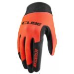 ΓΑΝΤΙΑ CUBE PERFORMANCE JUNIOR LONG FINGER 11131 - BLACK 'N' ORANGE ACTION TEAM