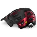 ΚΡΑΝΟΣ MET ROAM MIPS BLACK RED METALLIC GLOSSY