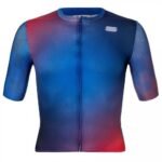 ΜΠΛΟΥΖΑ ΜΕ ΚΟΝΤΟ ΜΑΝΙΚΙ SPORTFUL ROCKET JERSEY S / S - BLUE / RED