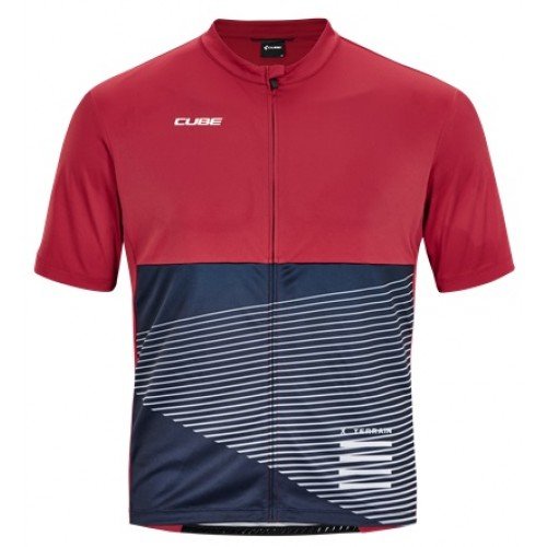 ΜΠΛΟΥΖΑ ΜΕ ΚΟΝΤΟ ΜΑΝΙΚΙ CUBE ATX JERSEY FULL ZIP S / S - 11470