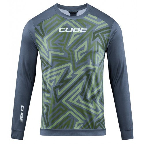 ΜΠΛΟΥΖΑ ΜΕ ΜΑΚΡΥ ΜΑΝΙΚΙ CUBE ATX ROUND NECK JERSEY TM L / S - 12388