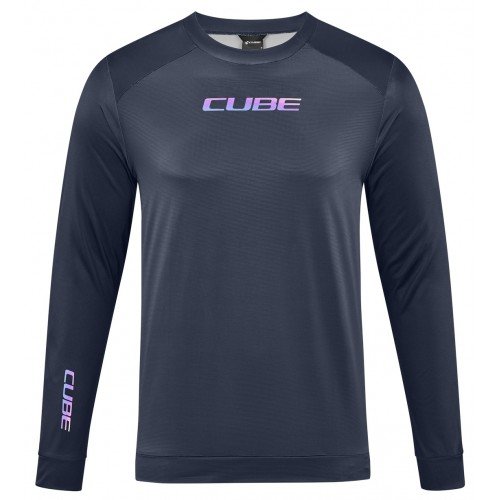 ΜΠΛΟΥΖΑ ΜΕ ΜΑΚΡΥ ΜΑΝΙΚΙ CUBE ATX ROUND NECK JERSEY TM L / S - 12390