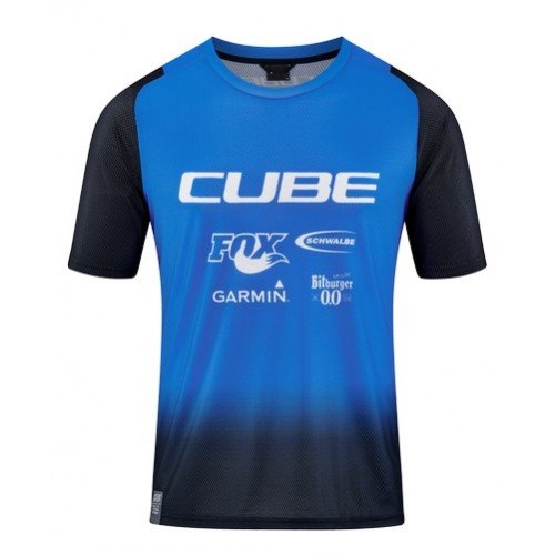 ΜΠΛΟΥΖΑ CUBE ΜΕ ΚΟΝΤΟ ΜΑΝΙΚΙ VERTEX ROUND NECK JERSEY X ACTIONTEAM S/S - 12420