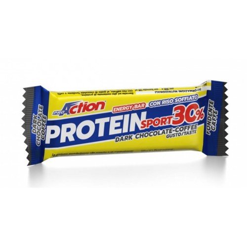 ProAction Protein Sport Bar 30% - Σοκολάτα Υγείας - Καφές