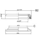 Ποτήρια Πηρουνιού NECO 1 1/8" - 1 1/4" Integrated Ahead - 390362