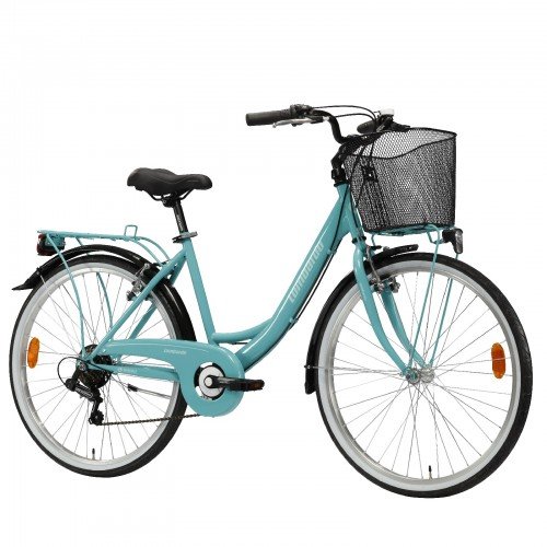 Lombardo Rimini 26" City 6-Speed Green Tiffany Glossy